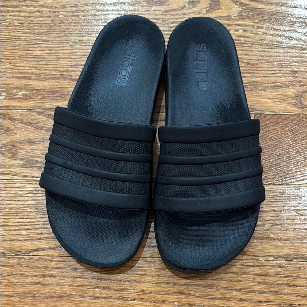 Adidas Black Slide Sandals